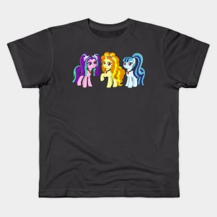 Dazzlings ponies Kids T-Shirt